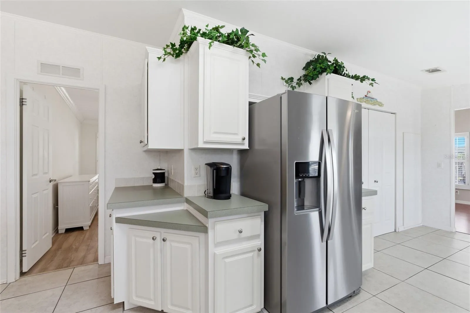 From dining area to Primary BR