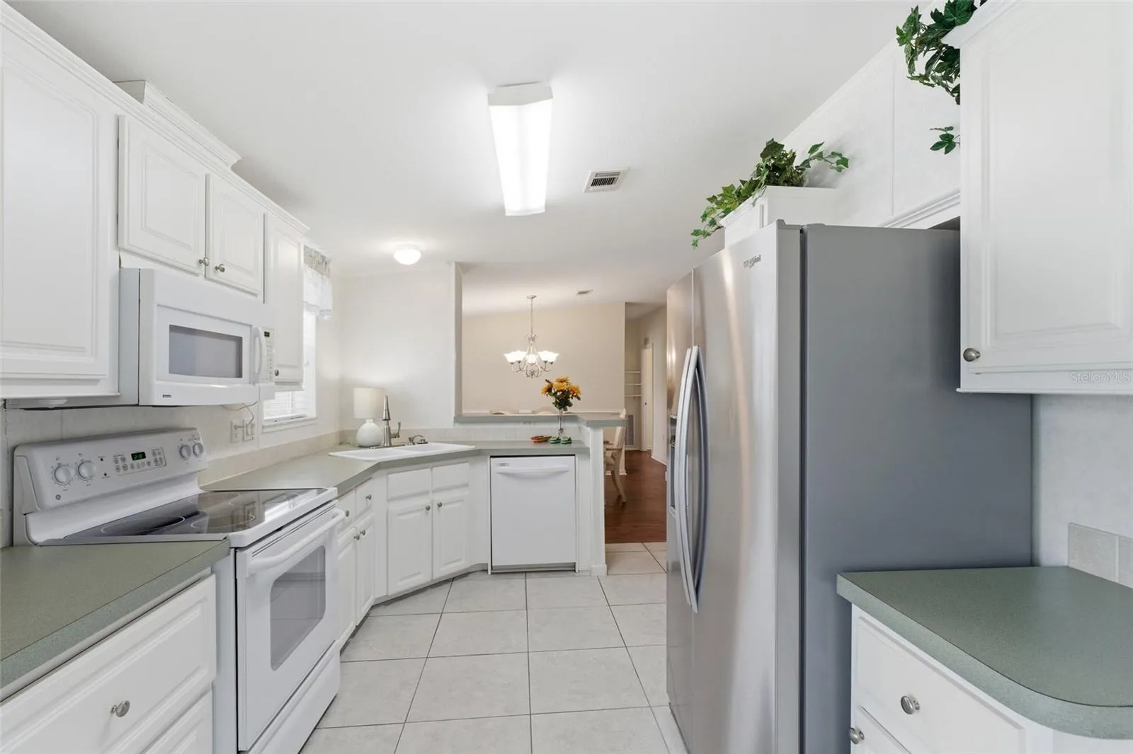 Kitchen from breakfast nook