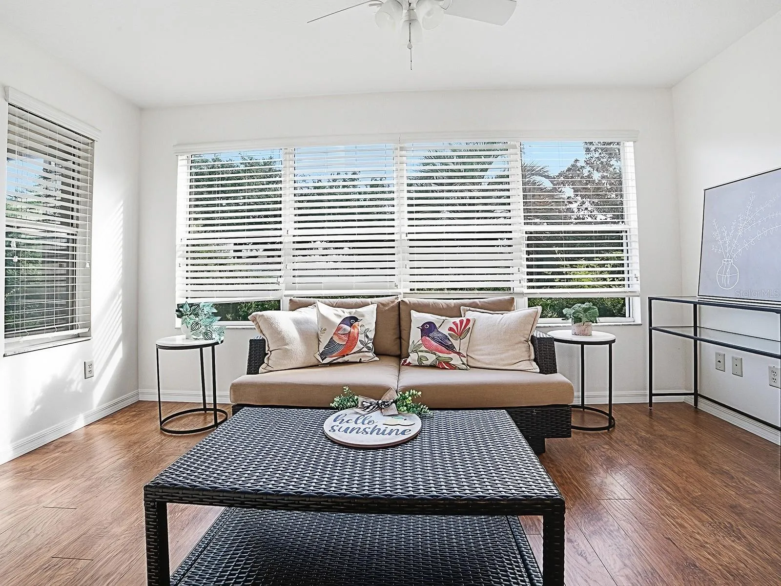 Staged Florida Rm under Heat/Air