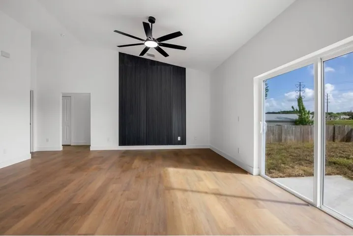 Living room/ backyard exit