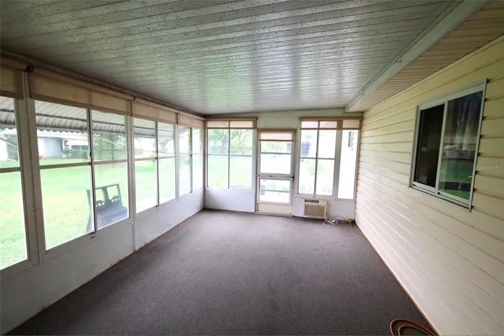 Lanai with its individual A/C