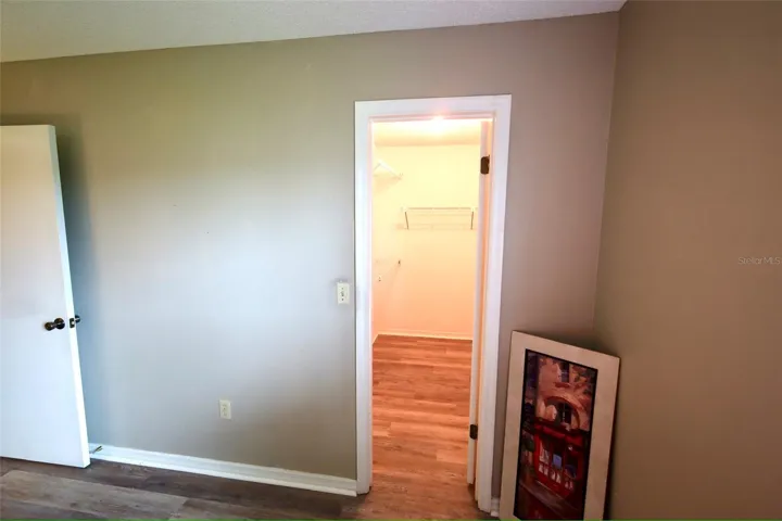 2nd bedroom walk-in closet
