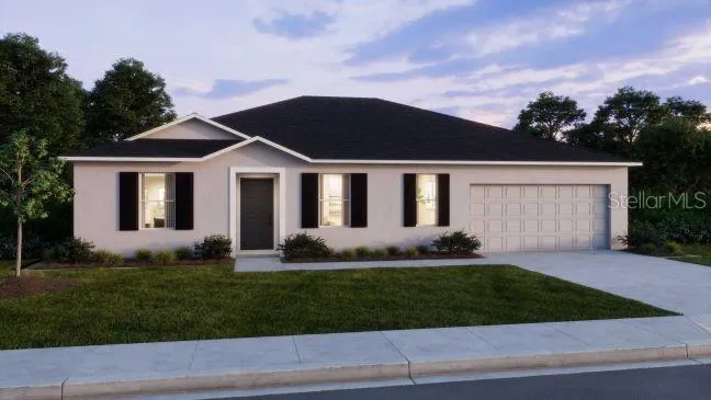 Artist Rendering at Dusk