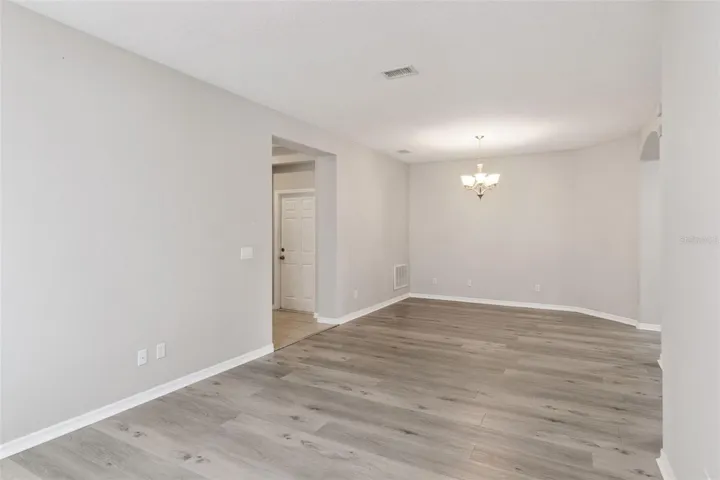 Formal living & dining area