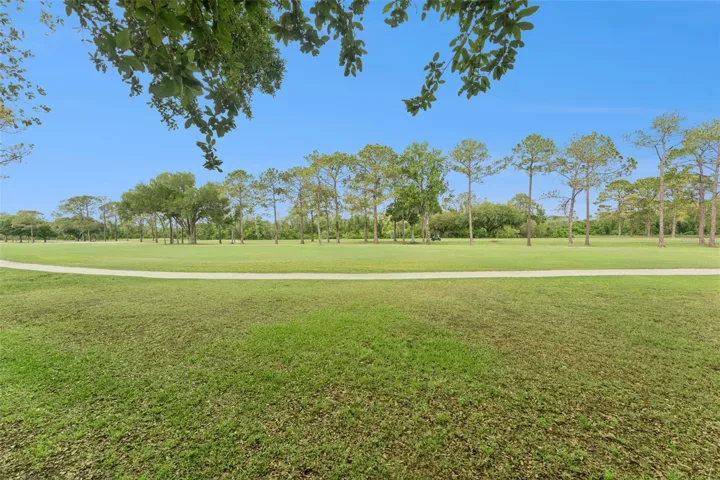 Golf course view