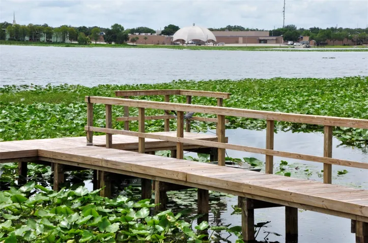 Residents only private dock