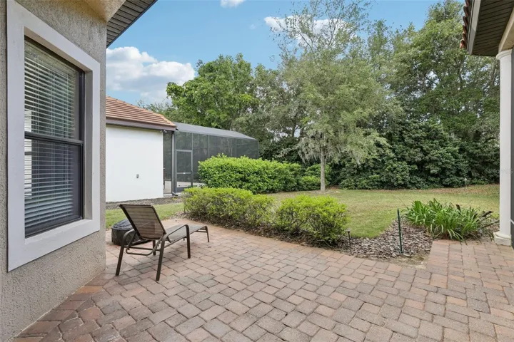 Outside patio