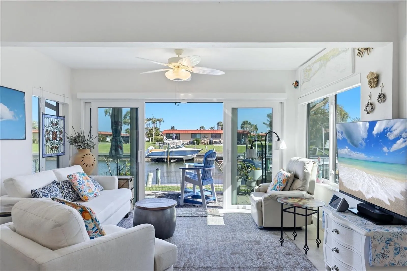 Living Room/ looking out to the water