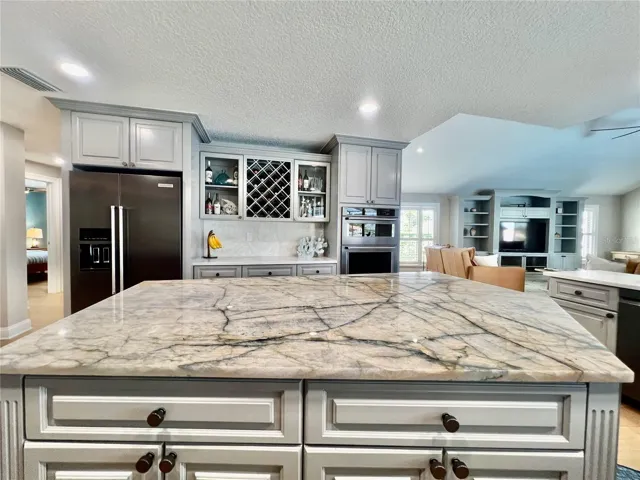 All new stone counters