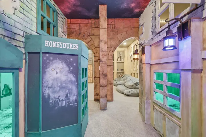 Downstairs Hidden Kids Harry Potter Bedroom