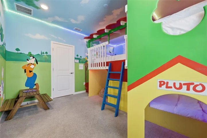 Mickey-themed Custom Bunk