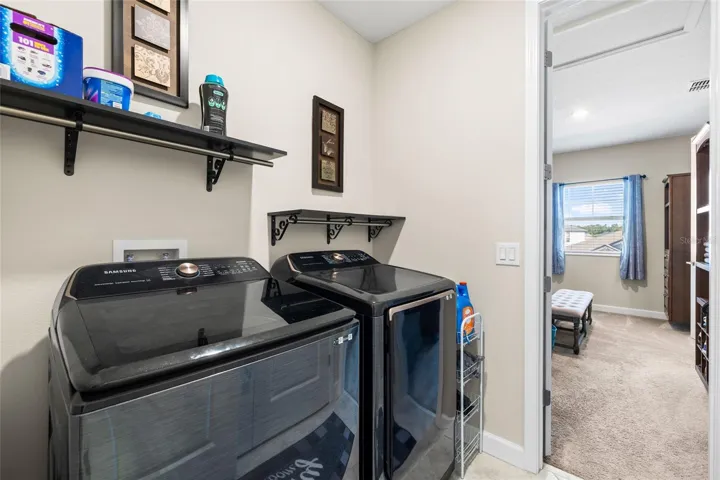 Laundry room upstairs