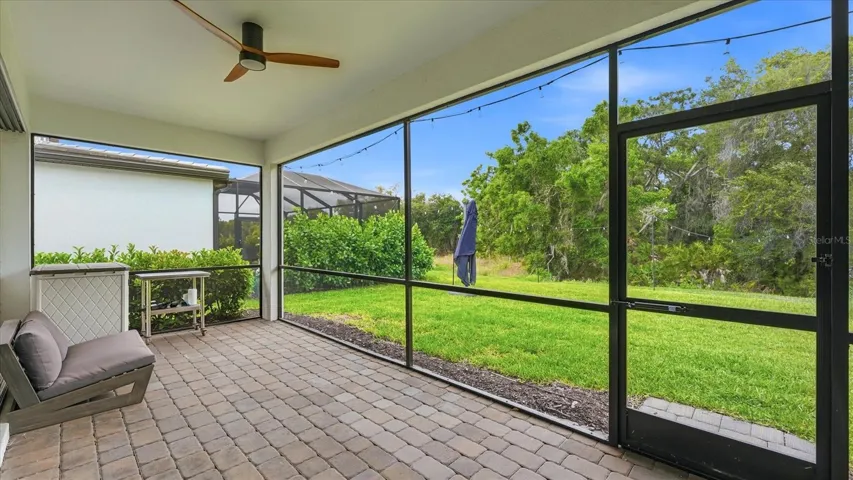 Screened in Lanai