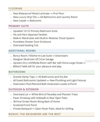 Items of Interest