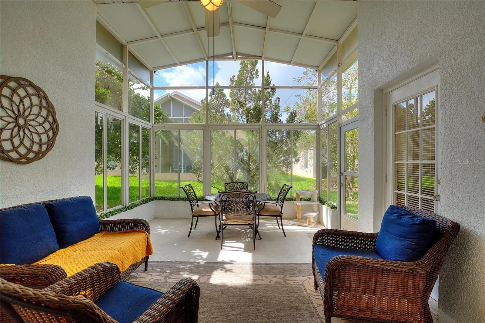 South-facing lanai
