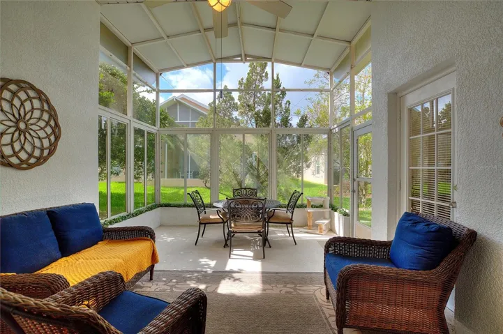 South-facing lanai
