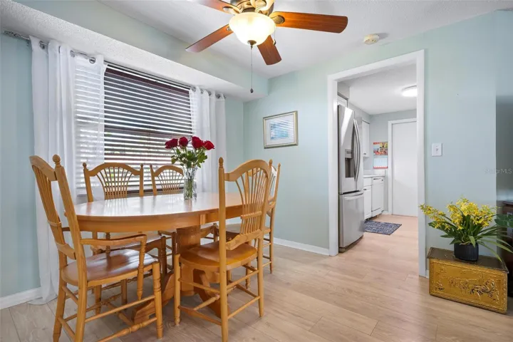Dining room, kitchen