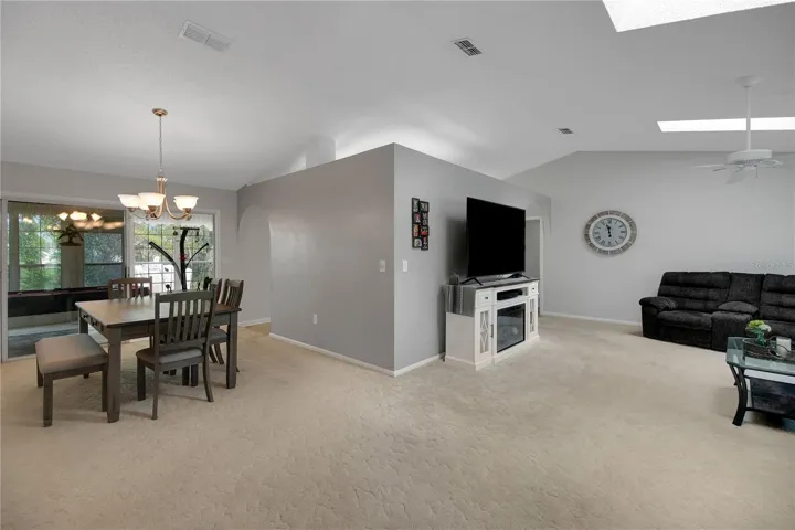 VIEW INTO DINING ROOM