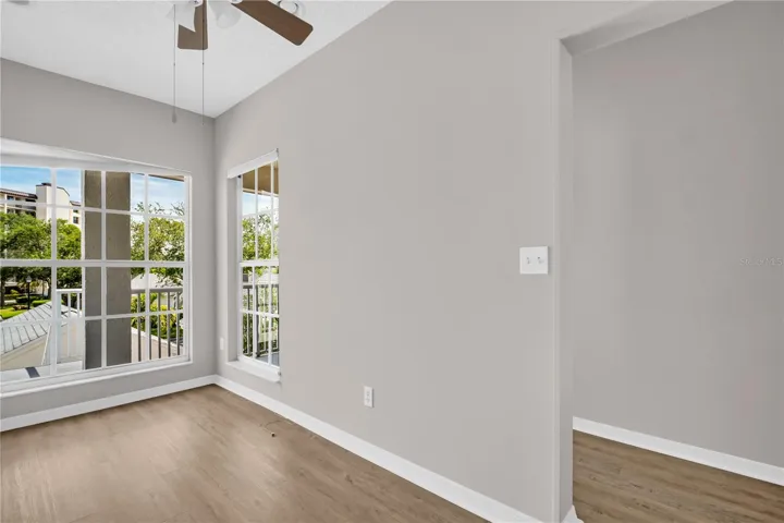 Large kitchen windows bring in the sunshine ~