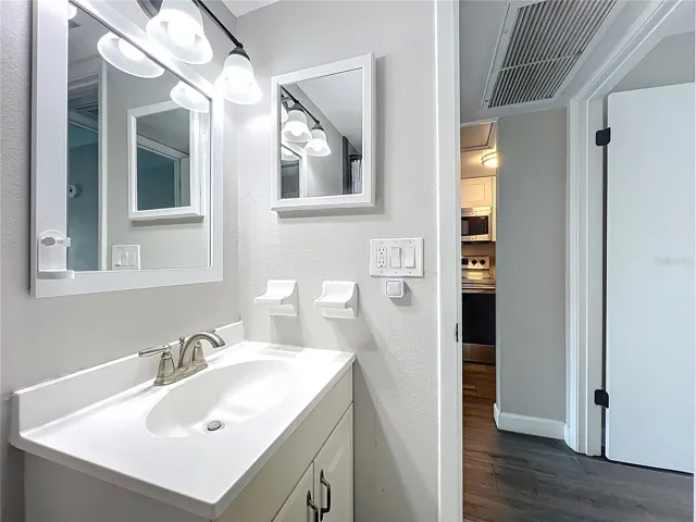 Remodeled Bathroom with Tub