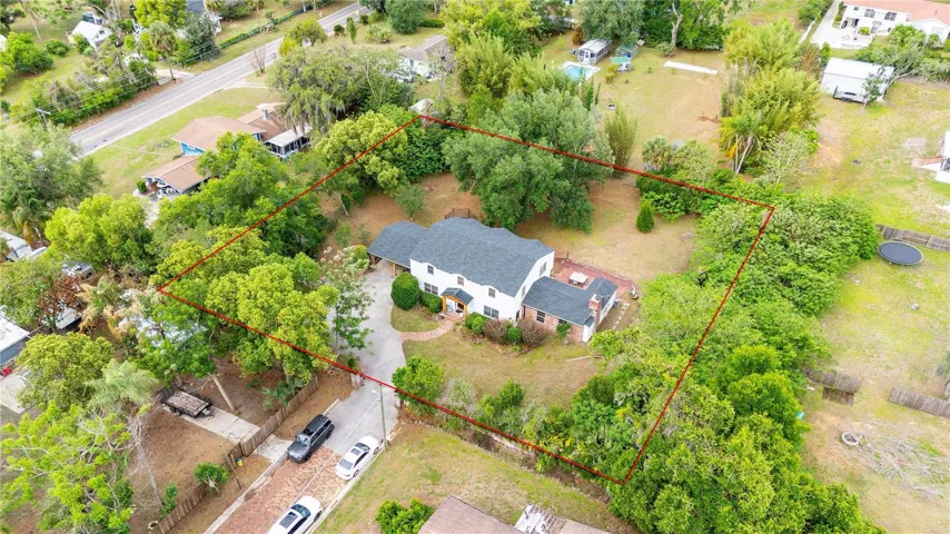 Overhead view
