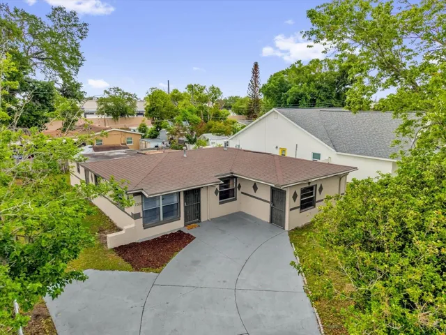 Front Aerial view