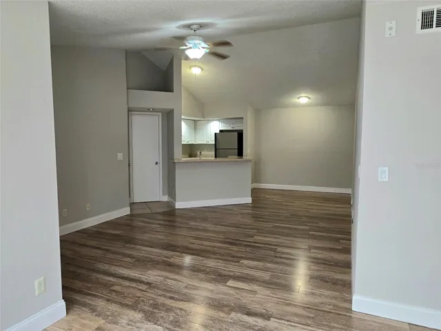 Dining, Living and Kitchen Space