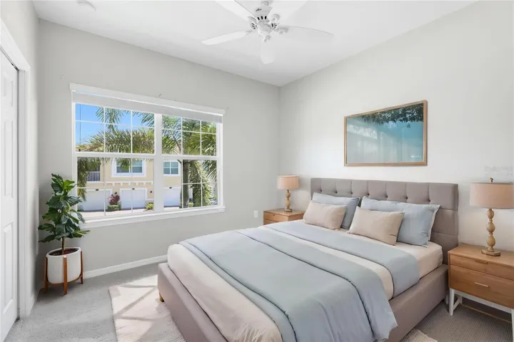 VIRTUALLY STAGED GUEST BEDROOM