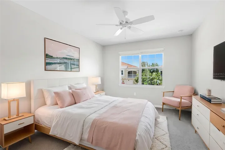 VIRTUALLY STAGED PRIMARY BEDROOM