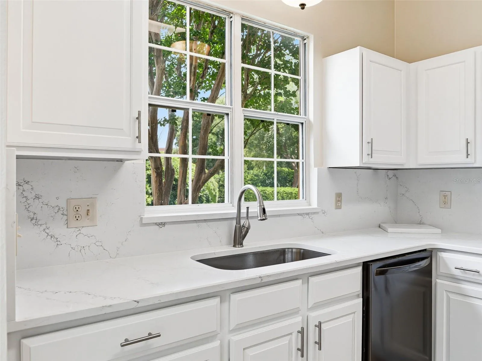 New faucet and sink