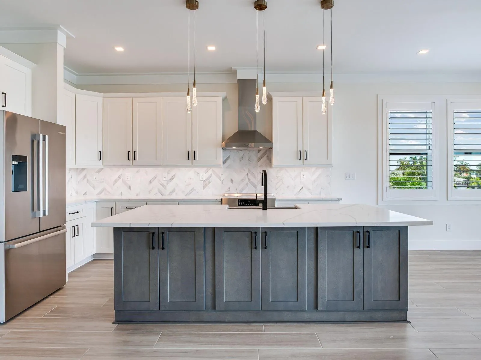 Picture of Kitchen of an actual home SeaSafe home already built for reference purposes