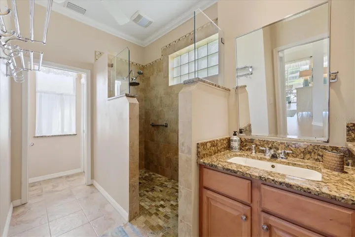 Primary Ensuite with walk in shower