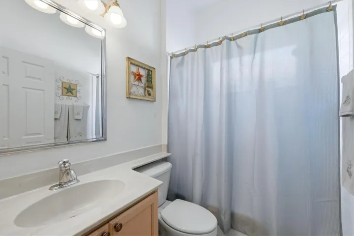 2nd bathroom with tub and shower