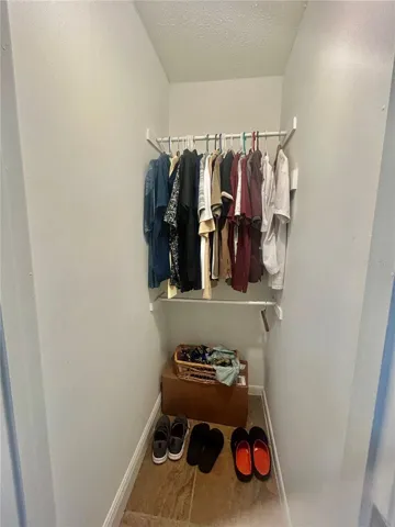 Primary closet
