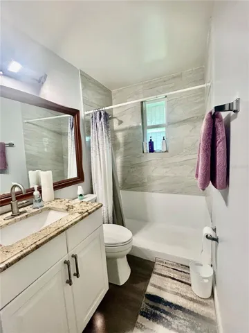 Guest bath step in shower