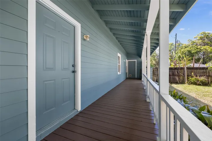 Side Porch