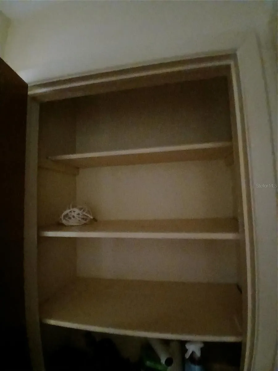 Hall closet