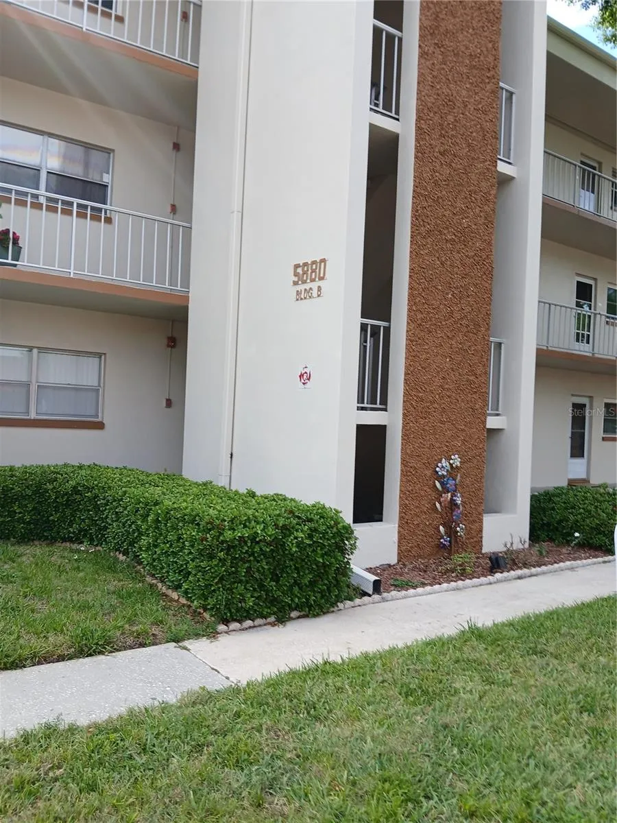 Building exterior showing the address.