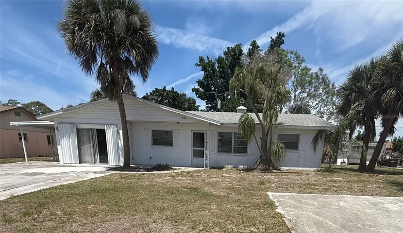South Venice Home includes extra parking pad