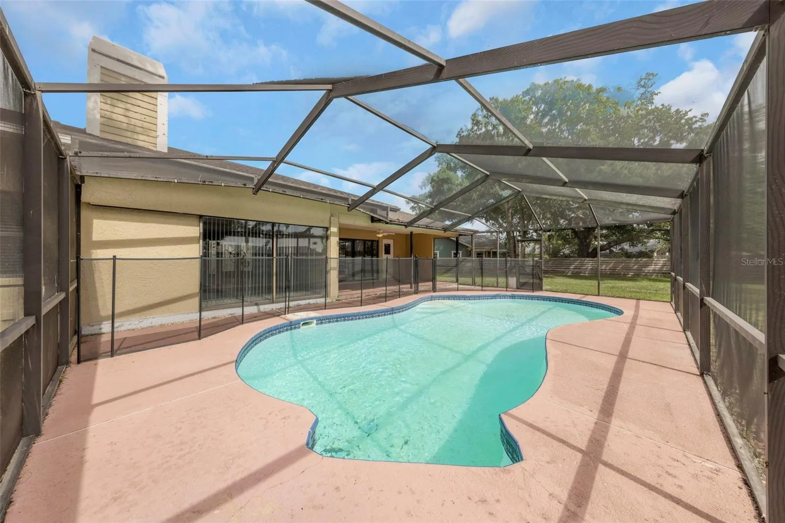 Pool - Reverse View