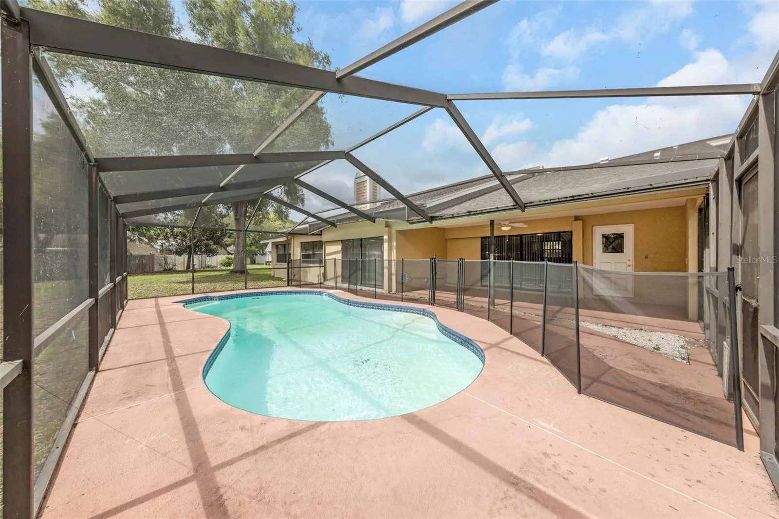 Pool - Reverse View