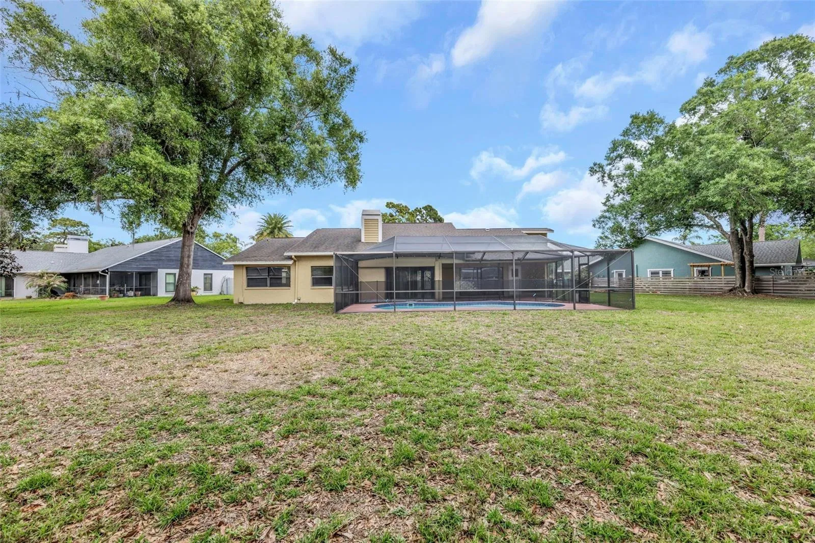 Rear of Home