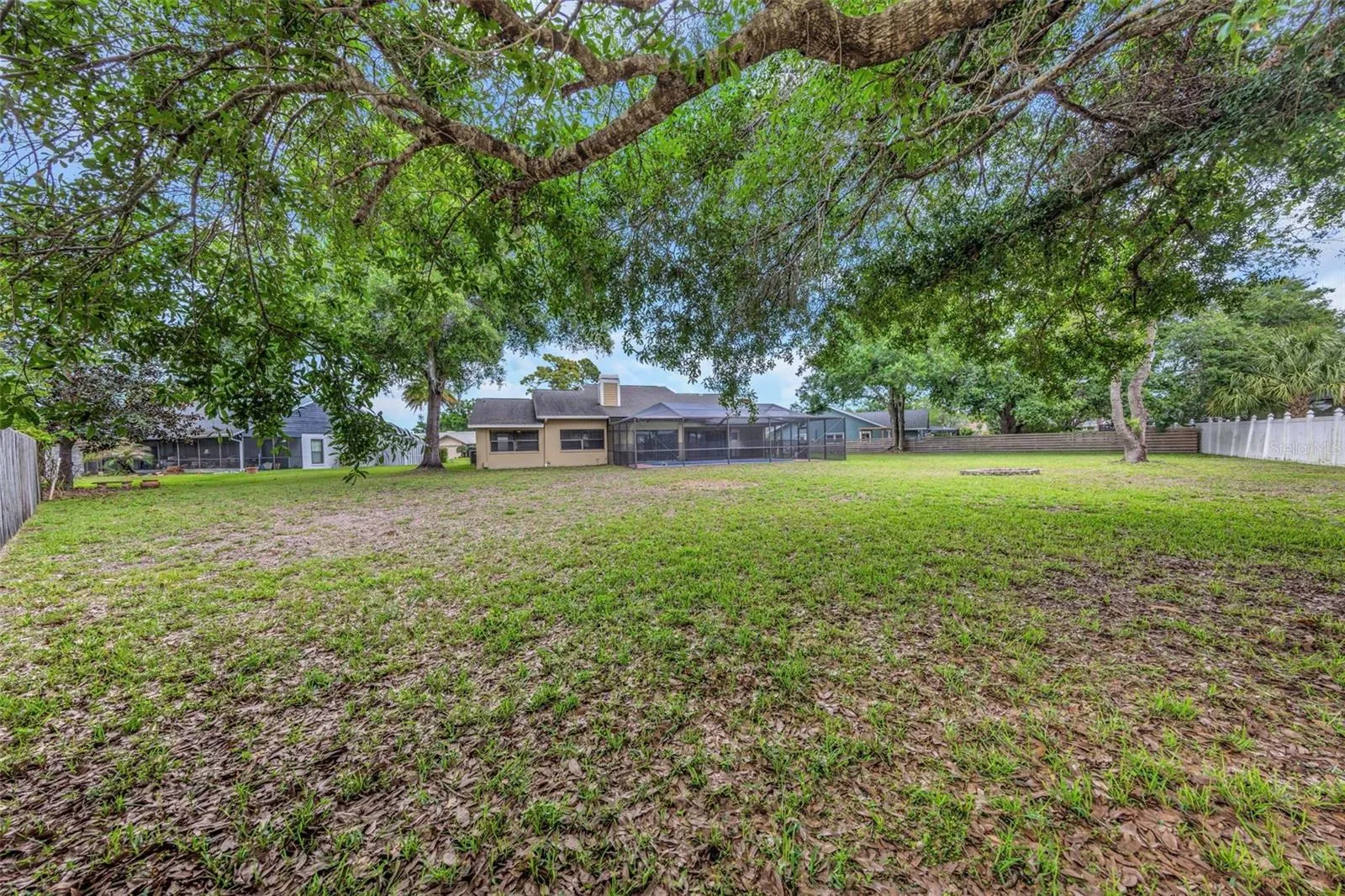 Rear Yard - Reverse View