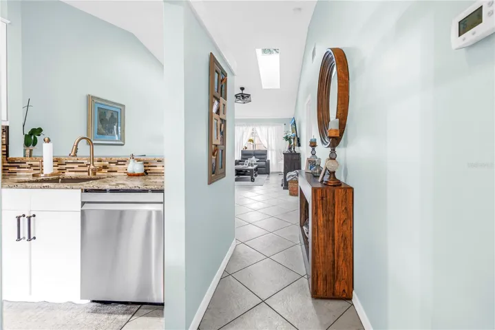 entrance to condo unit