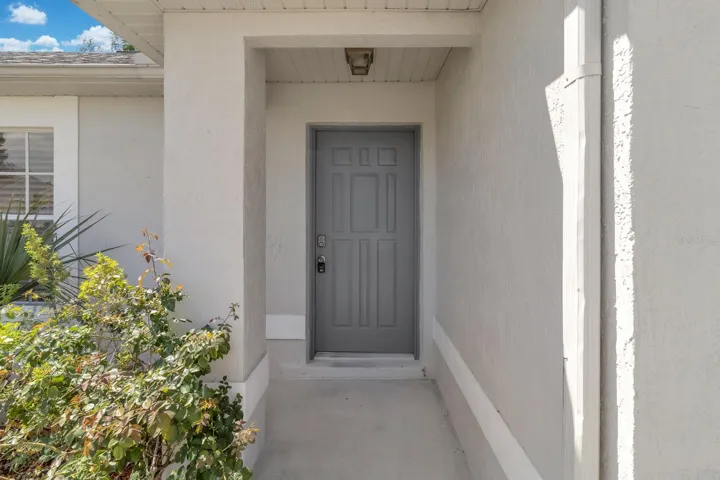Front entrance