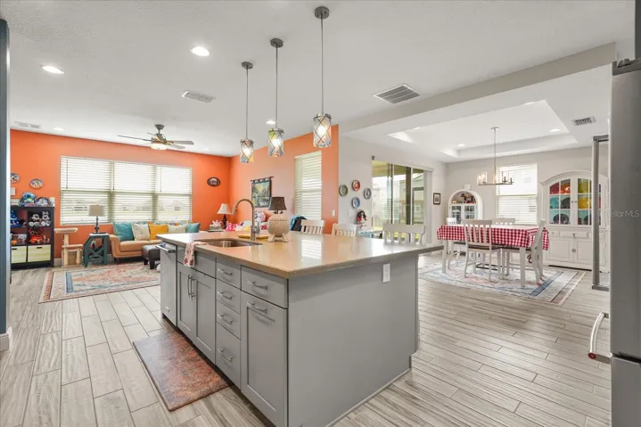 Open floorplan