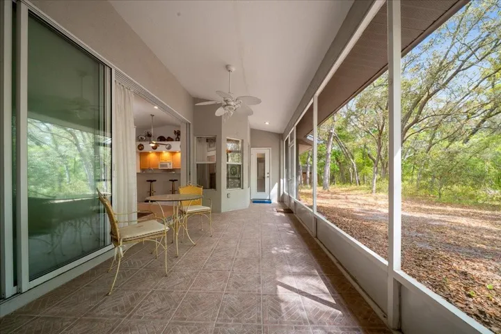 Patio View from Primary Bedroom