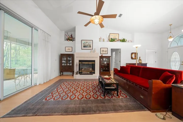 Living Room - Fireplace