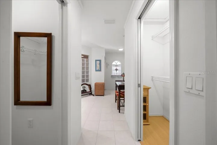 Primary bathroom hall