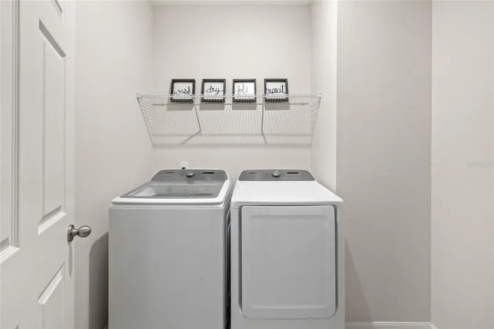 upstairs laundry